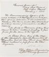 (MILITARY--CIVIL WAR.) NAVAL. The original manuscript General order No. 7 together with the printed order.